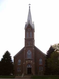 Historic St. Michaels Catholic Church of Tarnov, Nebraska